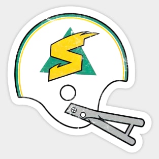 The Sacramento Surge - 90s Football Team Sticker